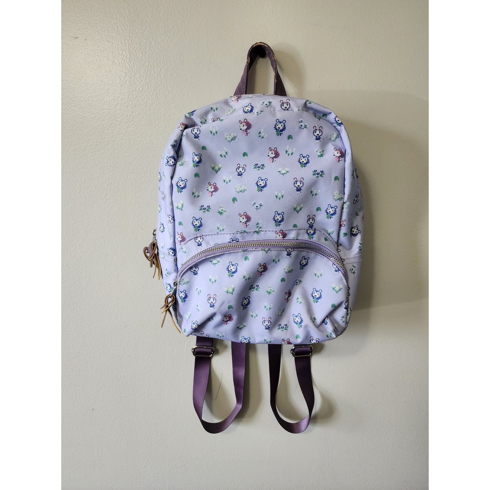 Nintendo Animal Crossing Able Sisters Mini Backpack Switch Console Sleeve Purple
